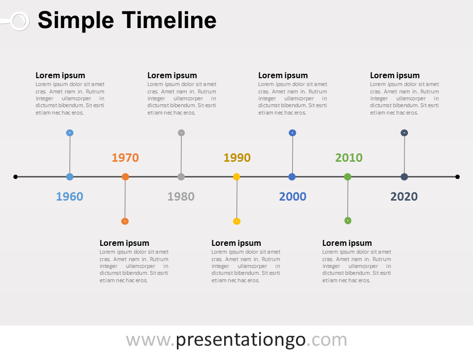 Detail Powerpoint Timeline Template Nomer 16