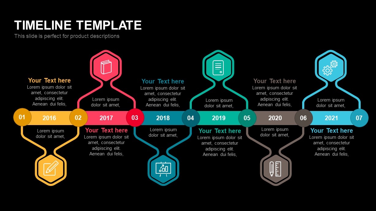 Detail Powerpoint Timeline Template Nomer 24