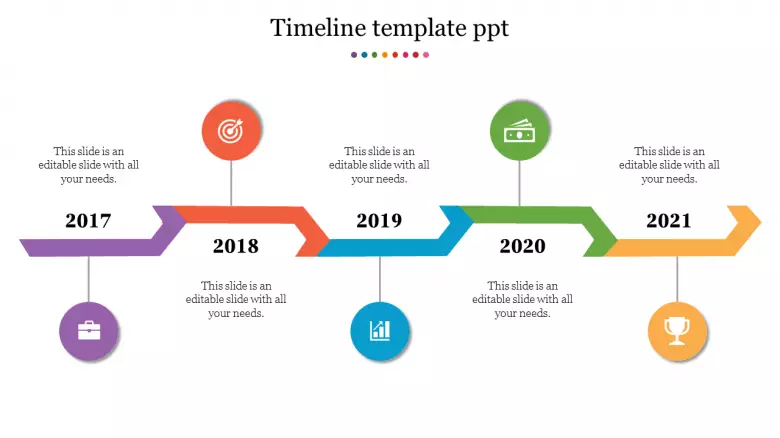 Detail Powerpoint Timeline Template Nomer 3