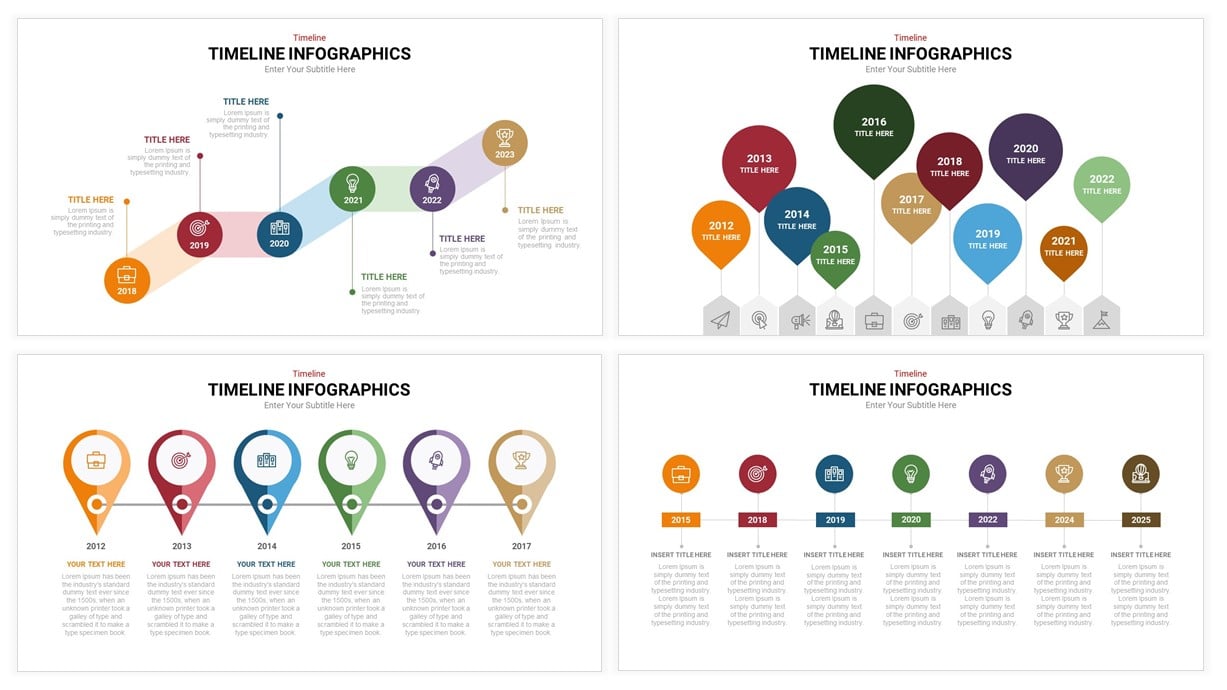 Detail Powerpoint Timeline Template Nomer 32