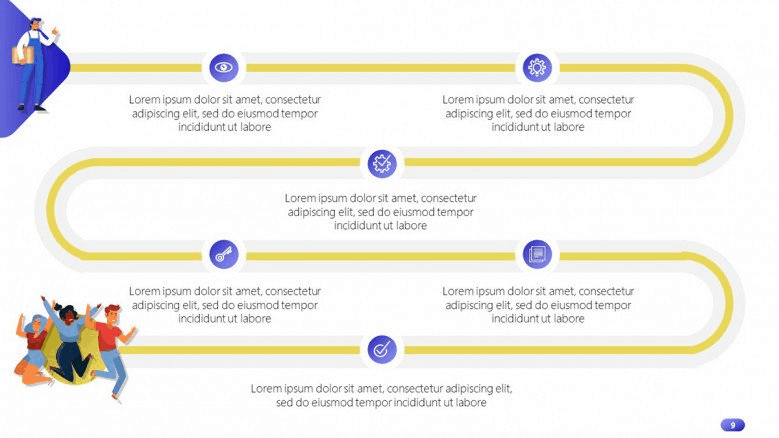 Detail Powerpoint Timeline Template Nomer 35