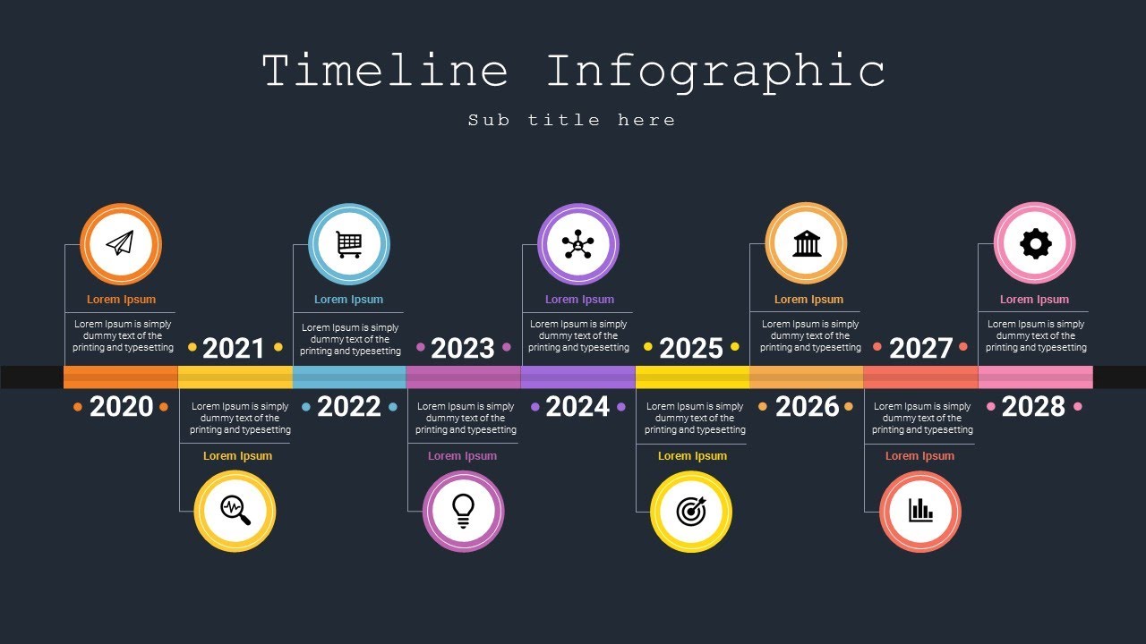 Detail Powerpoint Timeline Template Nomer 36