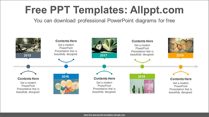 Detail Powerpoint Timeline Template Nomer 44