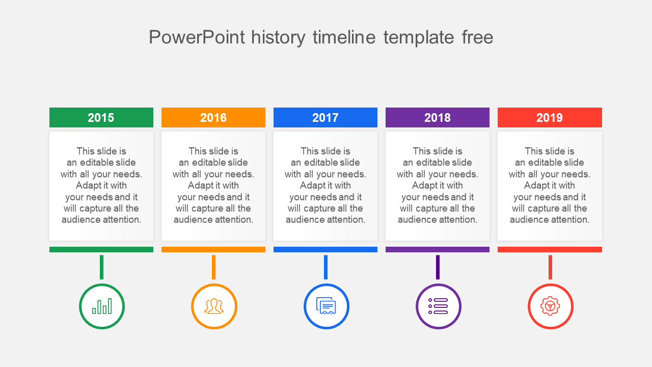 Detail Powerpoint Timeline Template Nomer 48