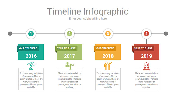 Detail Powerpoint Timeline Template Nomer 52