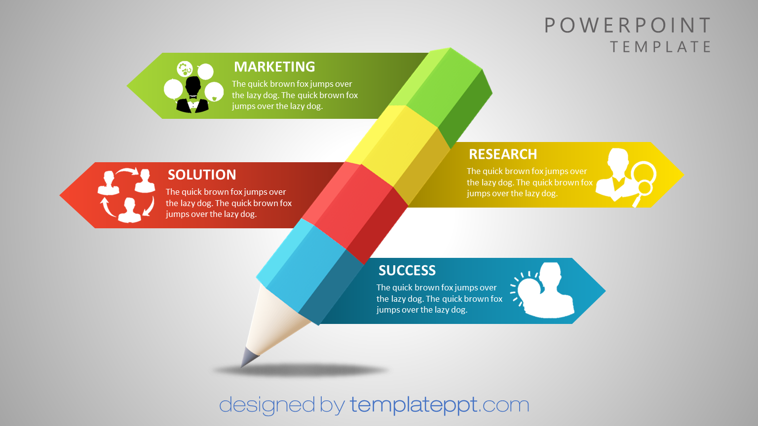 Detail Ppt Template 3d Nomer 5