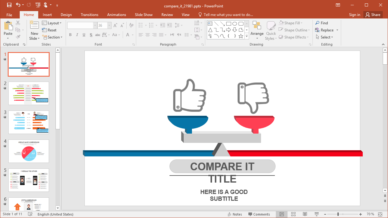 Detail Ppt Template Animation Nomer 40