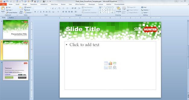 Detail Ppt Template Design Free Download Nomer 40