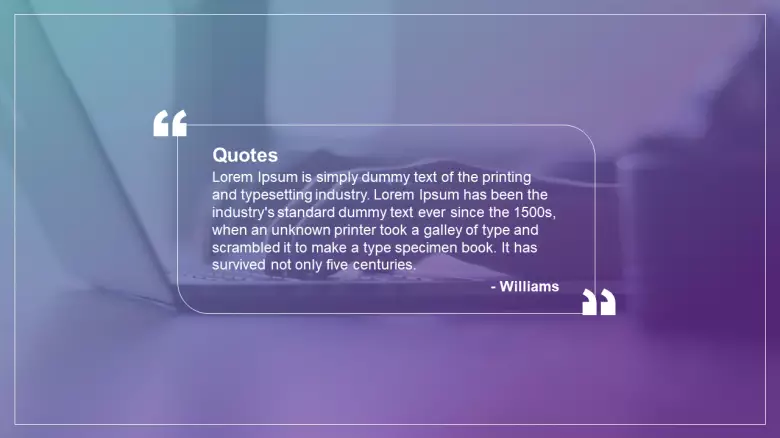 Detail Ppt Template For Quotes Nomer 37