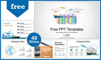 Detail Ppt Template Free Download Nomer 12