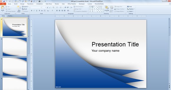 Detail Ppt Template Free Download Nomer 14