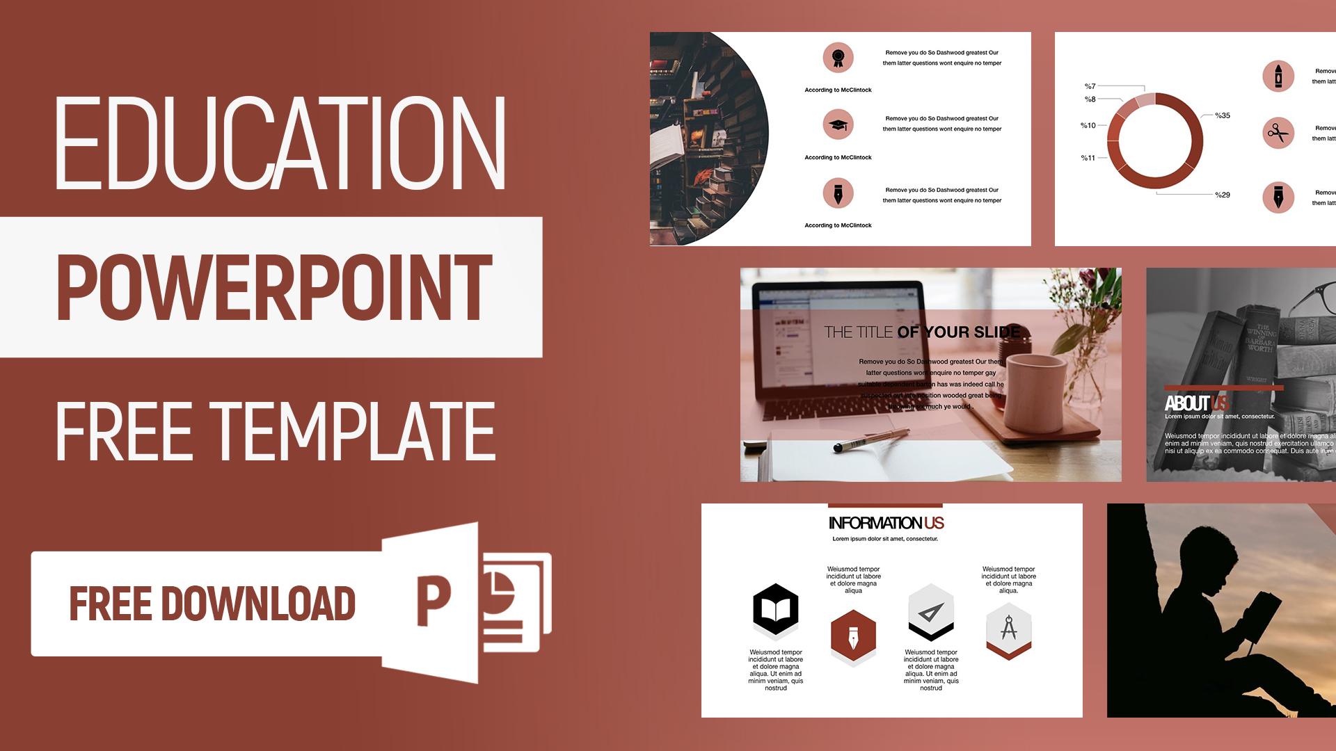 Detail Ppt Template Free Download Education Nomer 17