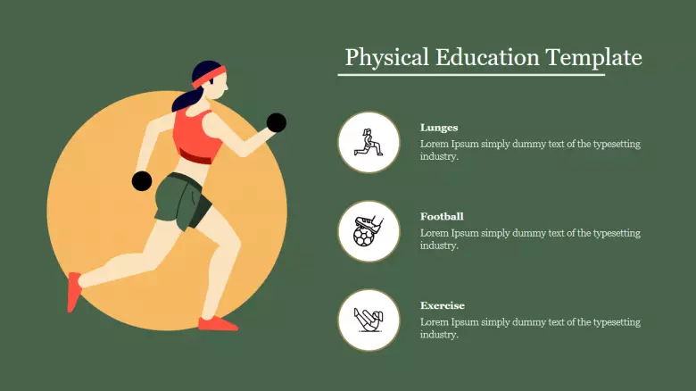 Detail Ppt Template Physical Education Nomer 14