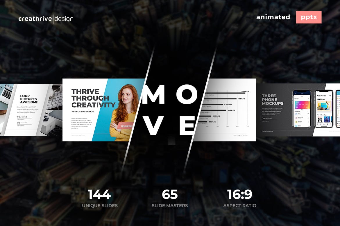 Detail Pptx Template Animation Nomer 51