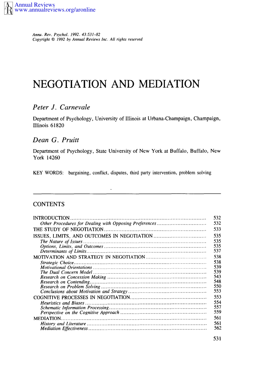 Detail Pre Negotiation Plan Template Nomer 39