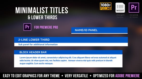 Detail Premiere Pro Name Bar Template Nomer 15