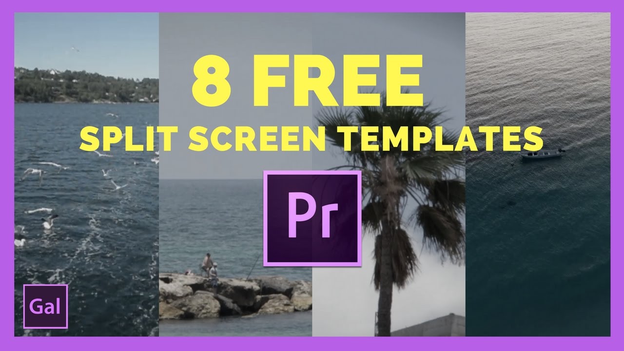 Premiere Pro Split Screen Template - KibrisPDR