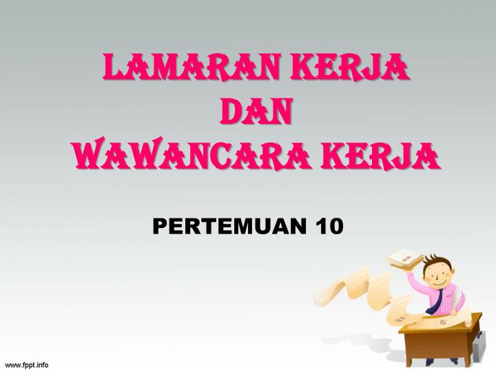 Detail Presentasi Wawancara Kerja Nomer 14