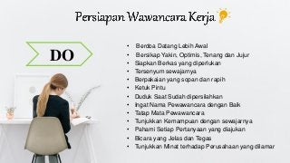 Detail Presentasi Wawancara Kerja Nomer 7