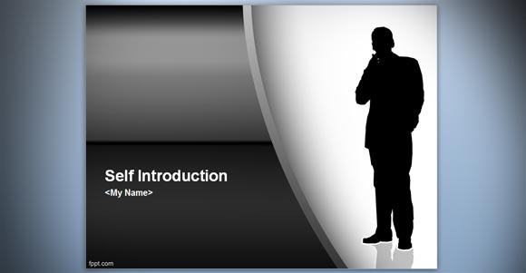 Detail Presentation About Yourself Template Nomer 53