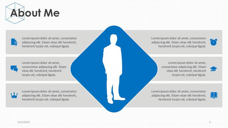 Detail Presentation About Yourself Template Nomer 8