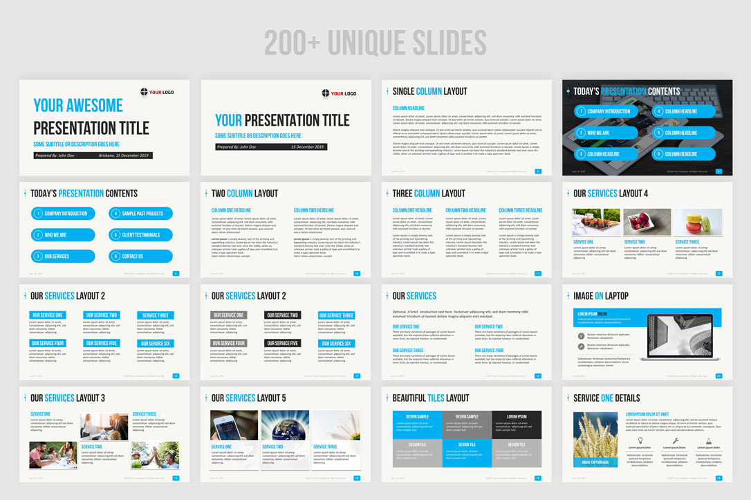 Detail Presentation Slide Template Nomer 2