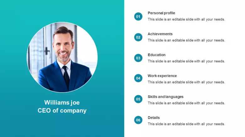 Detail Presentation Slide Template Nomer 45