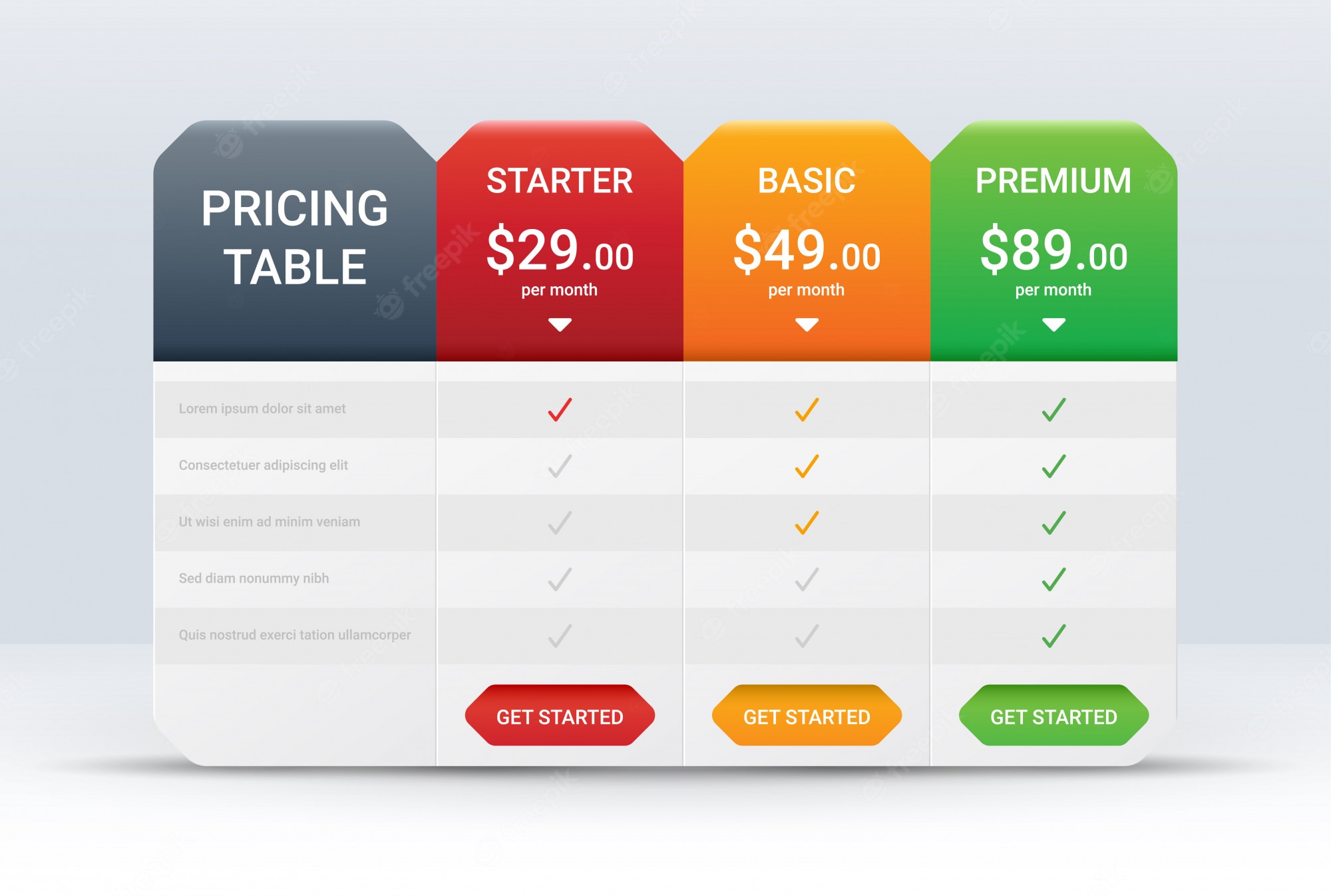 Detail Price Comparison Template Nomer 31