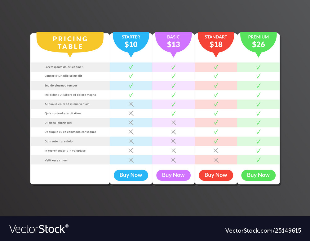 Detail Price List Template Nomer 35