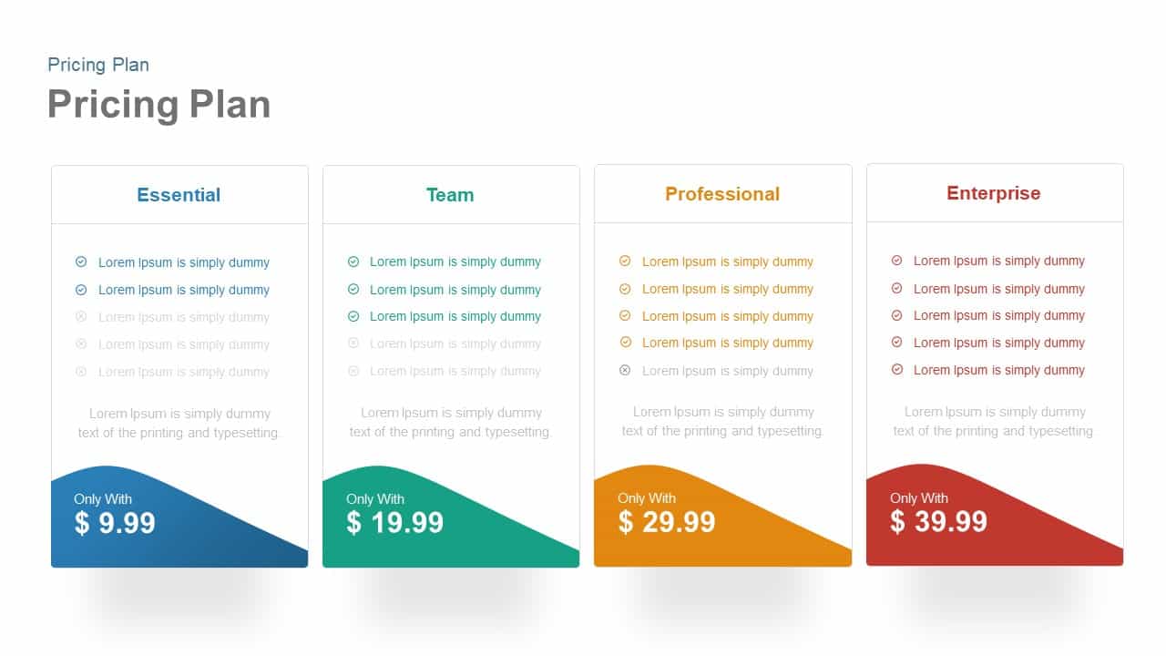 Detail Pricing Ppt Template Nomer 13