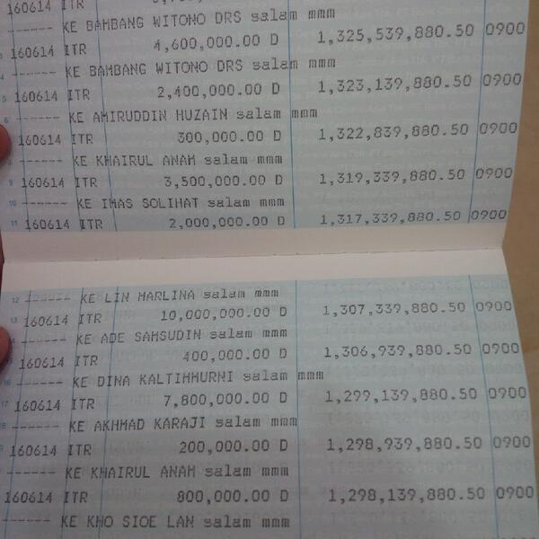 Detail Print Buku Tabungan Nomer 13