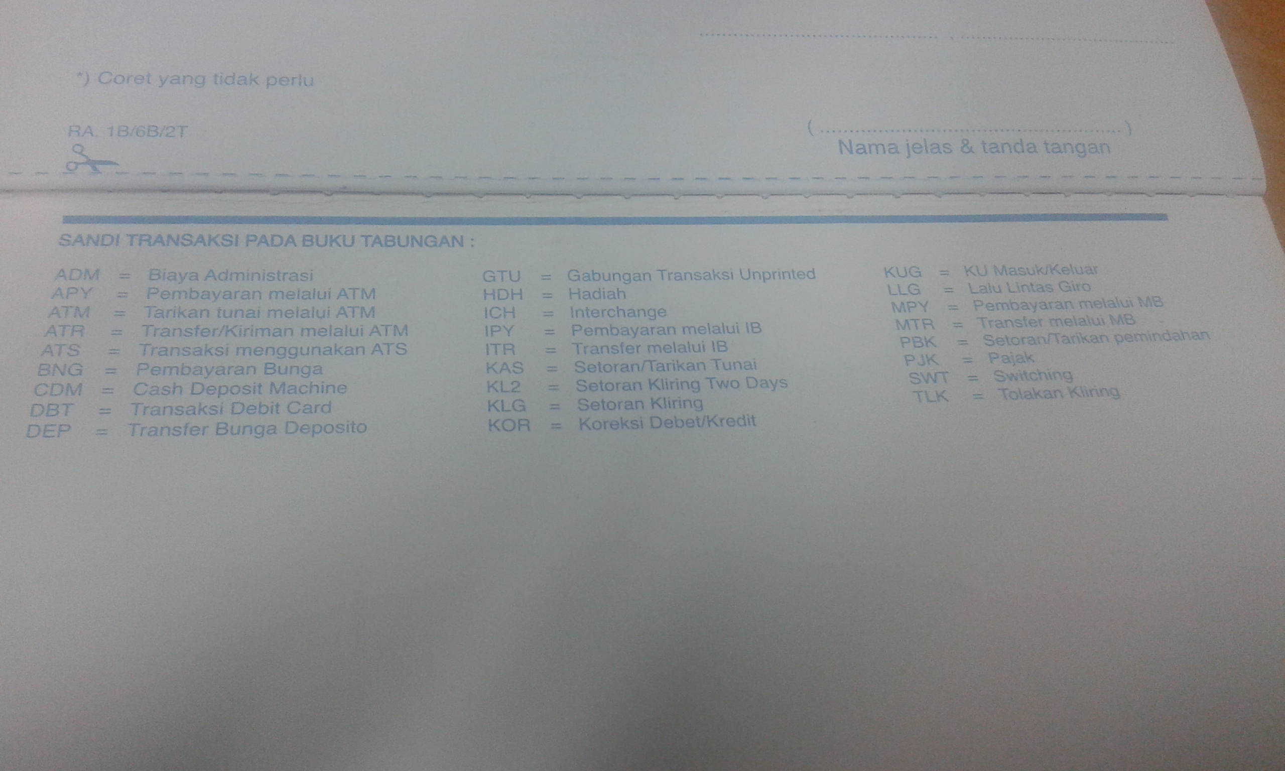 Detail Print Buku Tabungan Nomer 50