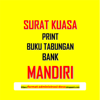 Detail Print Buku Tabungan Mandiri Nomer 27