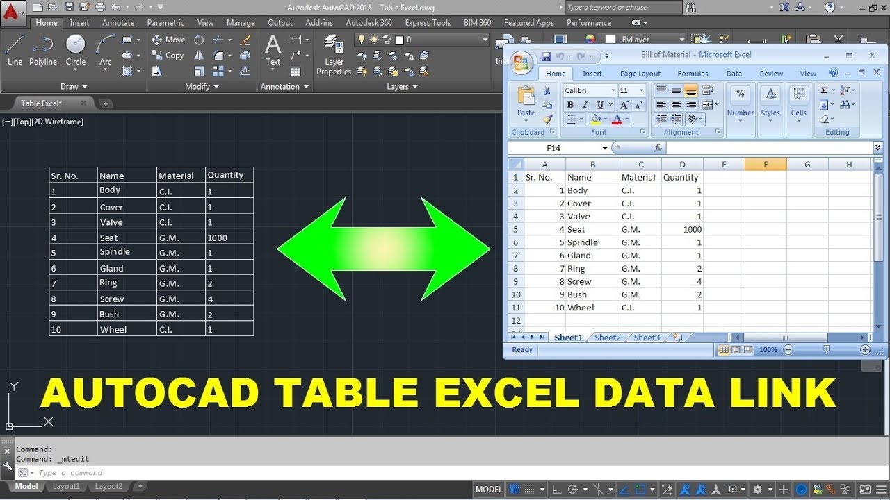 Print Gambar Autocad Dari Excel - KibrisPDR