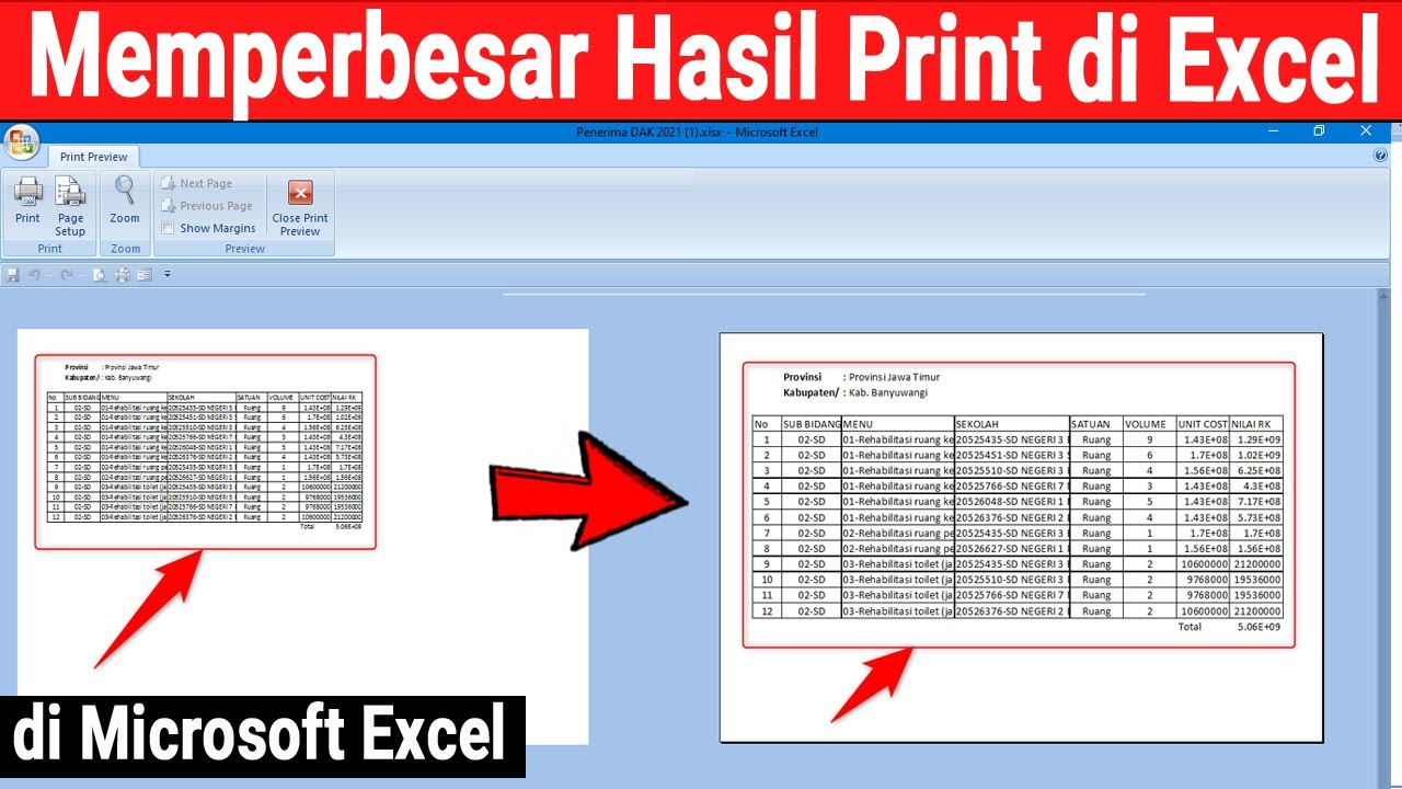 Detail Print Gambar Di Excel Tidak Sesuai Kolom Nomer 5