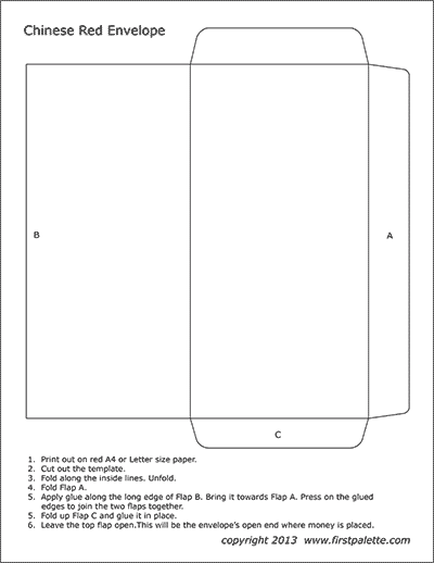 Printable Angpao Template - KibrisPDR