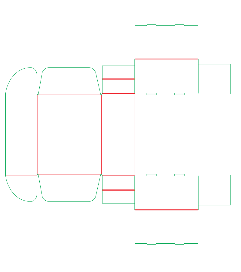 Detail Printable Box Template Nomer 38