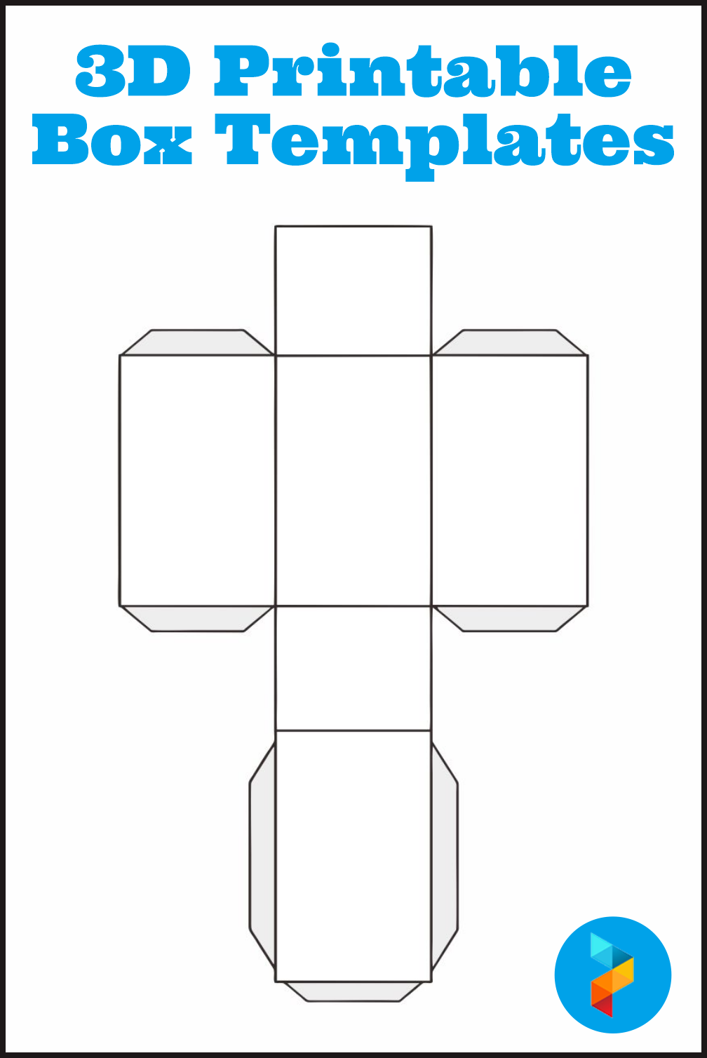 Detail Printable Box Template Nomer 39