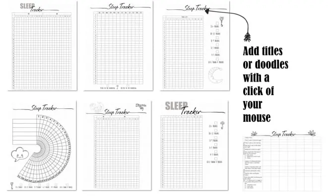 Detail Printable Bullet Journal Template Nomer 17