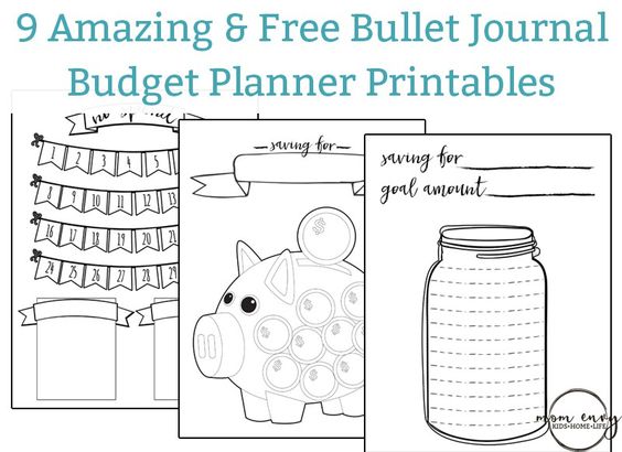 Detail Printable Bullet Journal Template Nomer 37