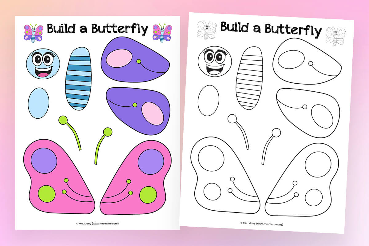 Detail Printable Cut Out Butterfly Template Nomer 36