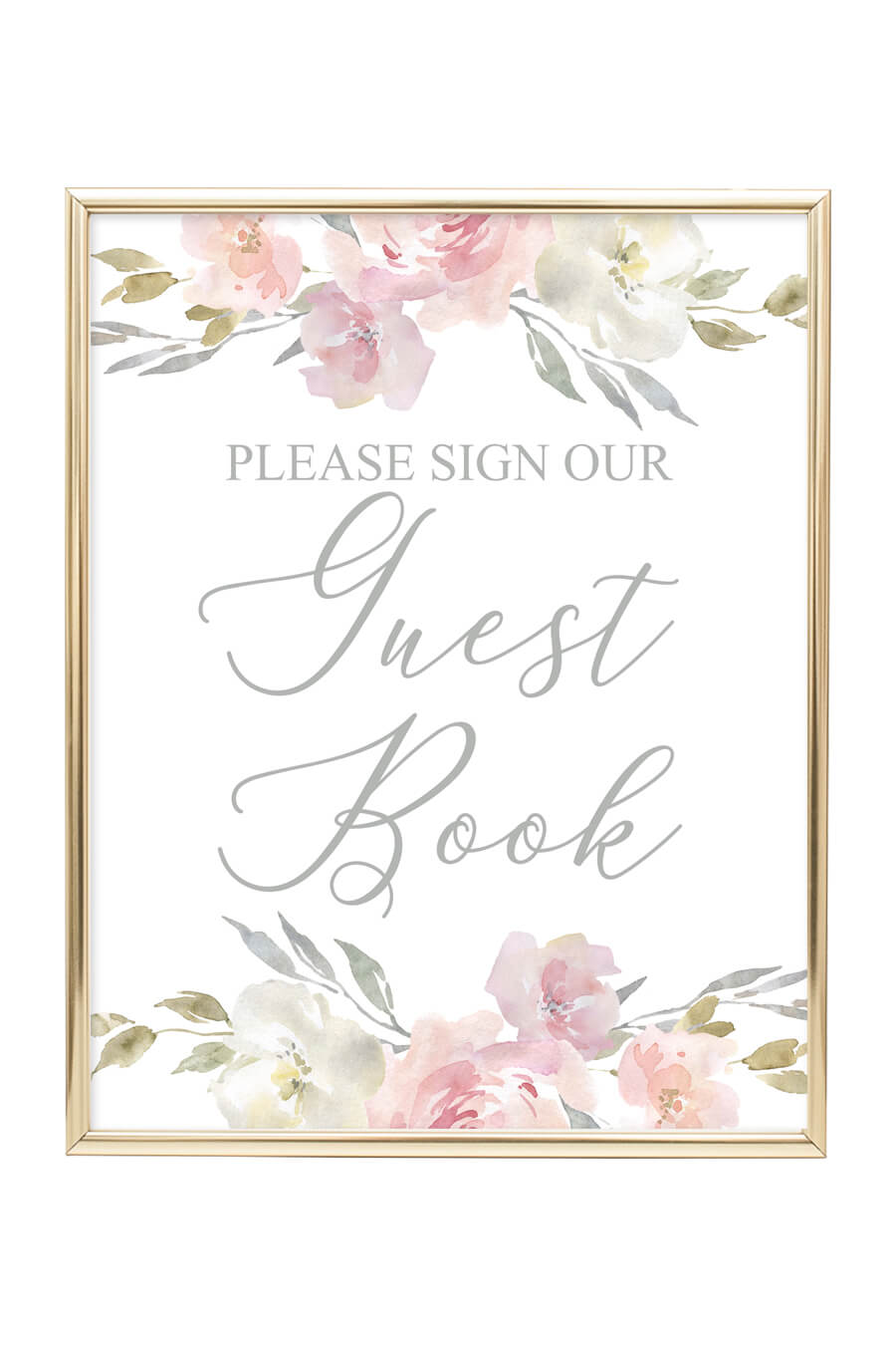 Detail Printable Guest Book Template Nomer 24