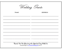 Detail Printable Guest Book Template Nomer 33