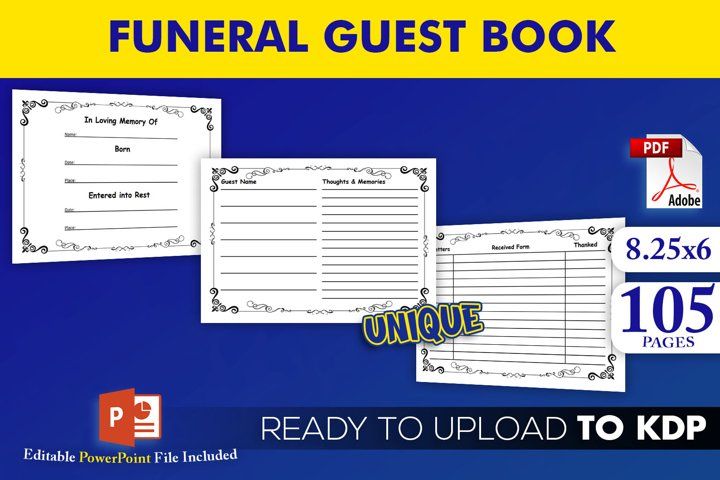 Detail Printable Guest Book Template Nomer 43