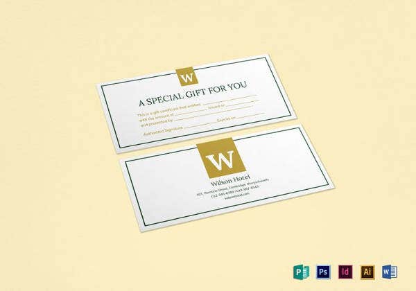 Detail Printable Hotel Voucher Template Nomer 18