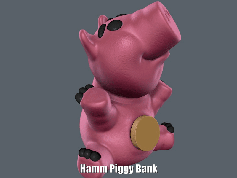 Detail Printable Piggy Bank Template Nomer 27