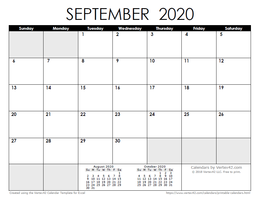 Detail Printable Planner Template 2020 Nomer 3