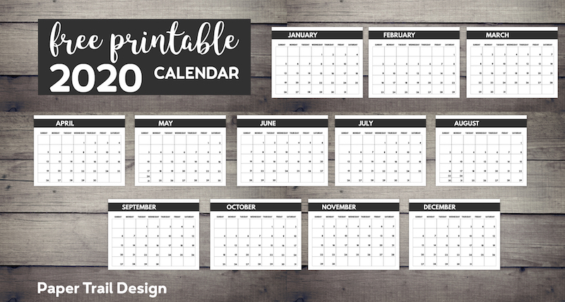 Detail Printable Planner Template 2020 Nomer 40