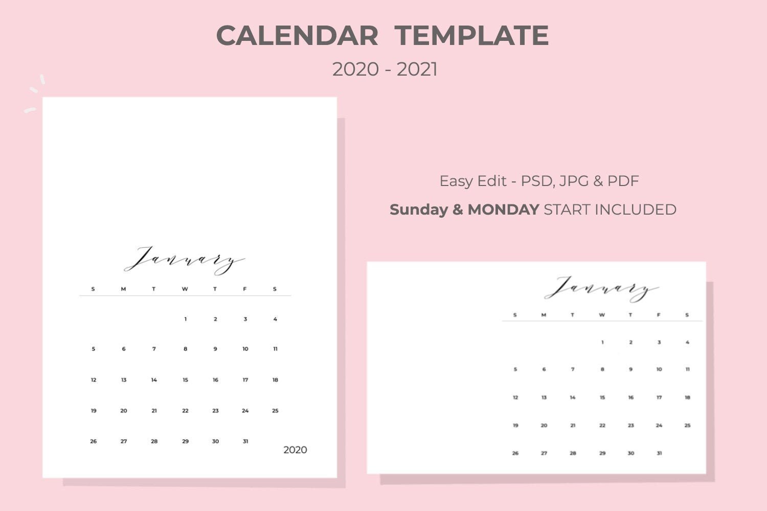 Detail Printable Planner Template 2020 Nomer 54