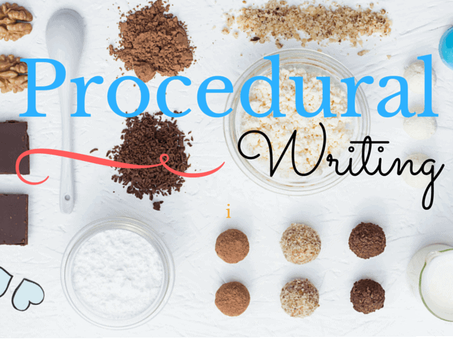 Detail Procedural Writing Template Nomer 52